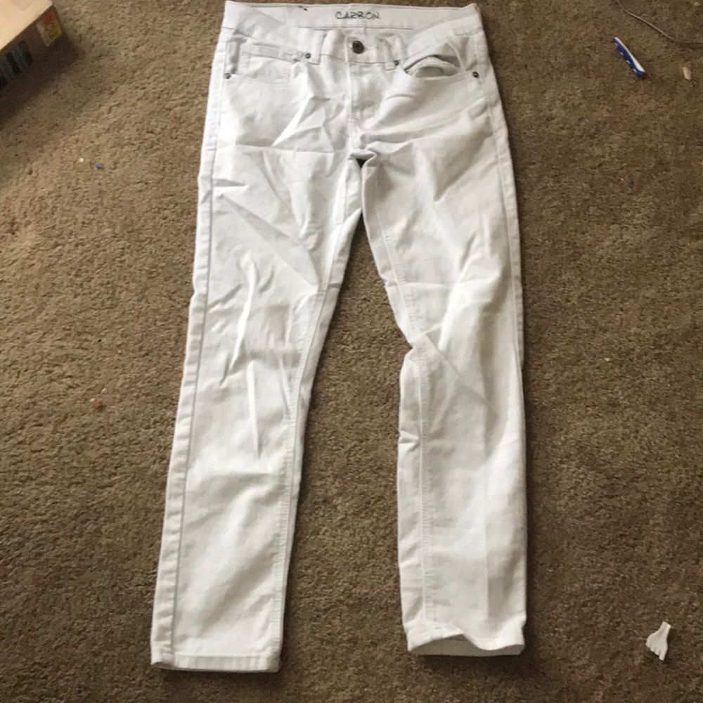 White Carbon Jeans